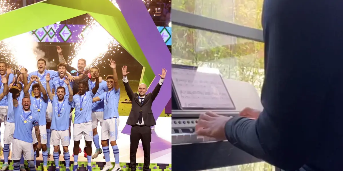 A Manchester City player showed an incredible ability out of the pitch.