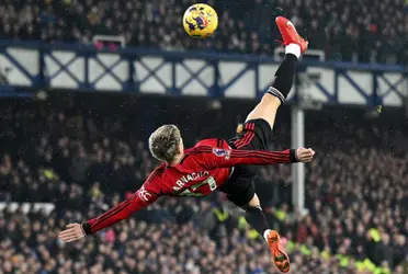 Alejandro Garnacho has just been selected as a candidate for the award for the best goal of the month in the Premier League.