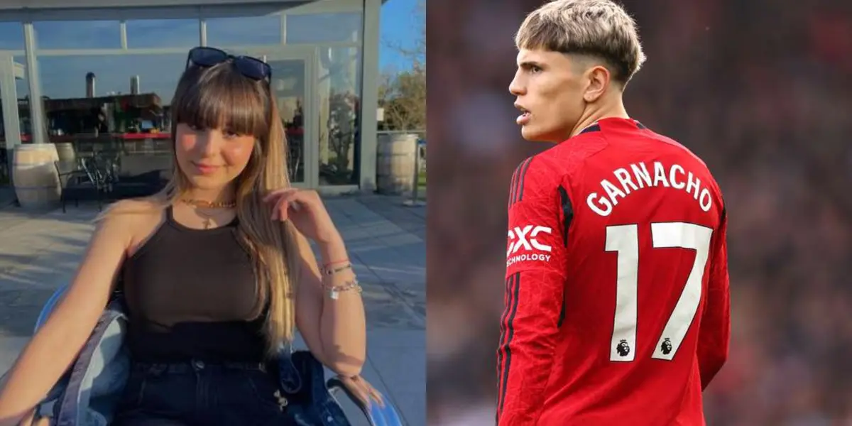 Alejandro Garnacho's girlfriend seeded rumors of slip through her personal Instagram account.