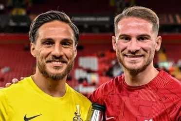 Alexis Mac Allister and Kevin Mac Allister played against each other in Liverpool's Europa League