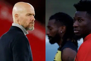 Andre Onana was benched in Cameroon national team's 2-3 win against Gambia.