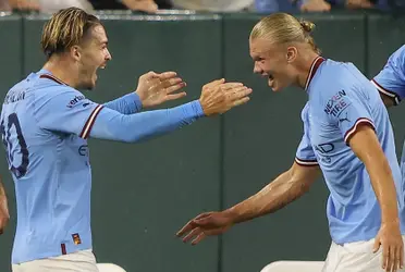 Both players starred the best moment of the Manchester City pre-season training