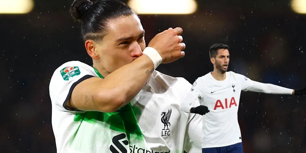 Darwin Nunez is living a positive moment with Liverpool