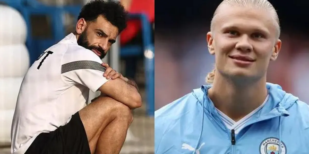 Erling Haaland's performance could improve Salah during the Egyptian's injury.