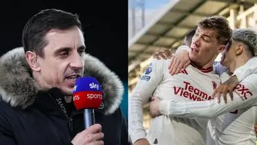 Gary Neville compared Man United’s Hojlund with this top class Premier star
