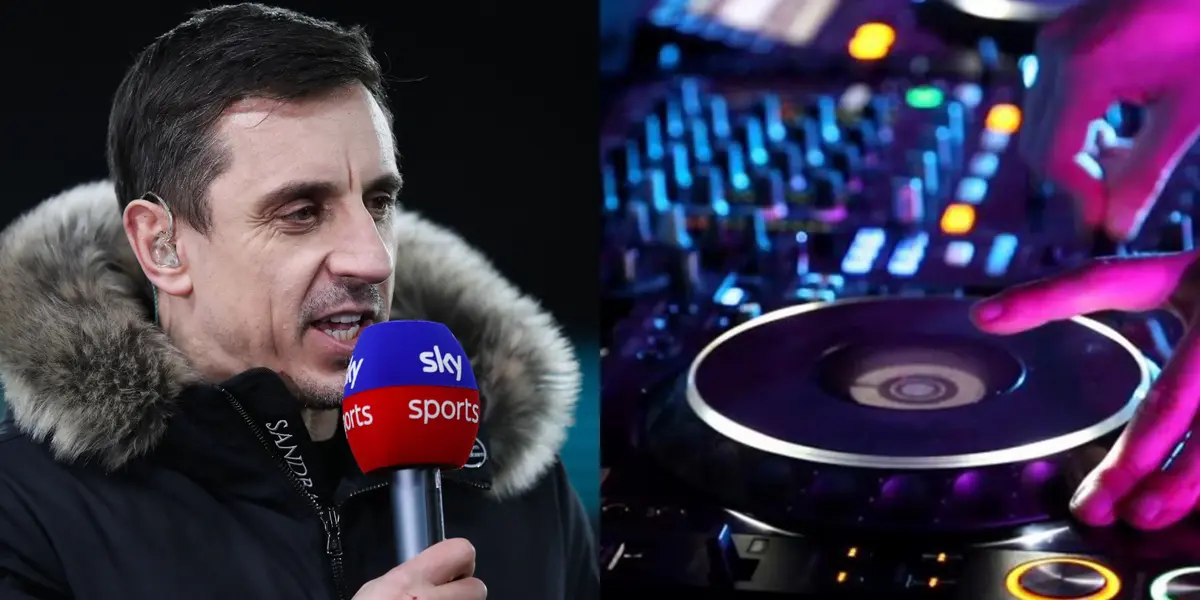 The shocking music festival where United legend Gary Neville was called as a DJ
