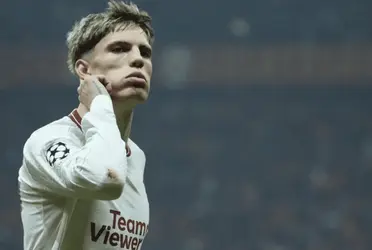 He tried to stop the Argentine winger’s CR7-style celebration