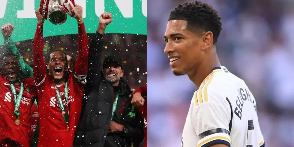 Jude Bellingham surprised the Real Madrid fans by hailing a Liverpool superstar in Carabao Cup.