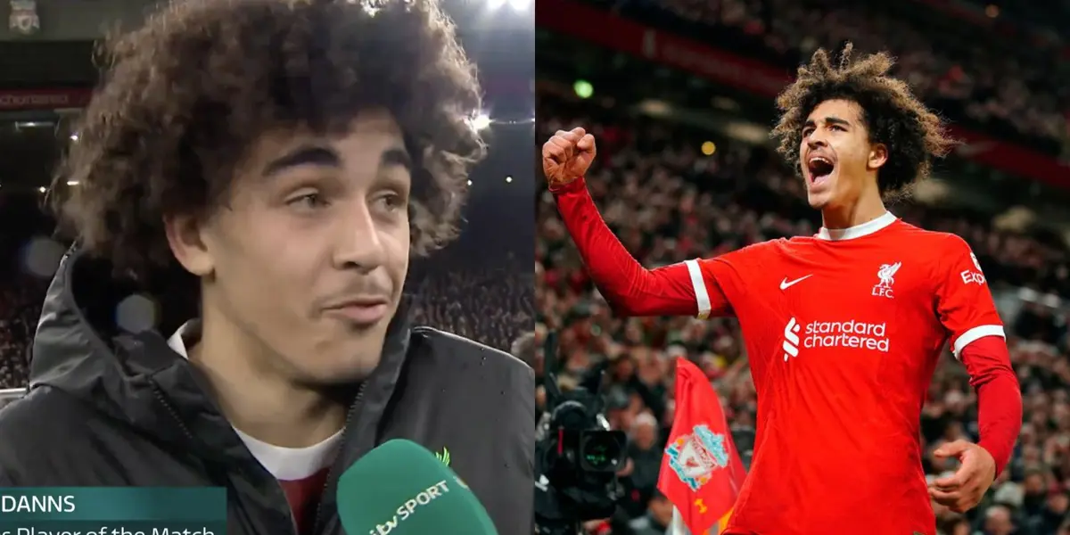 Liverpool's academy player Jayden Danns lived a wonderful night after scoring twice for the Reds.