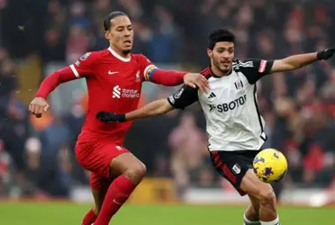 Liverpool’s captain Virgil Van Dijk was exposed in Fulham’s surprising goal in Anfield 