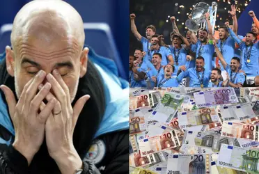Guardiola cries, after winning it all, players who would leave City for money