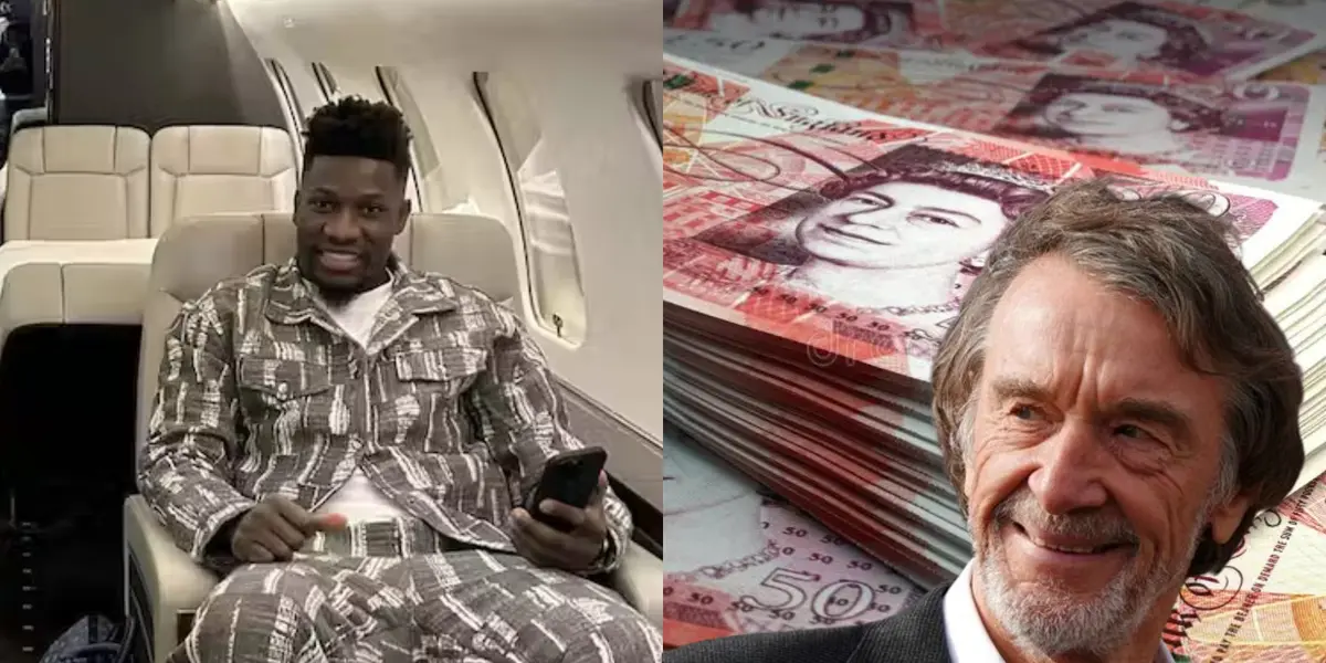 Manchester United would have paid an excessive price for a private jet taken by André Onana.