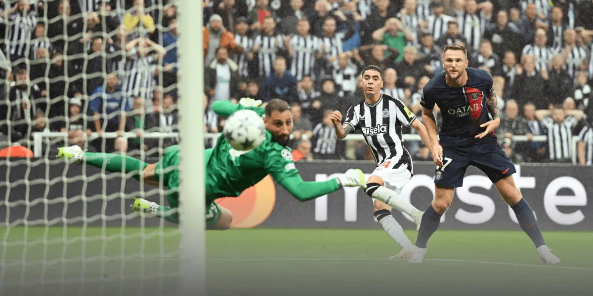 Miguel Almiron sealed a great play for the Magpies in front of their public