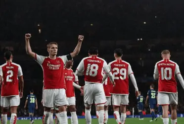 Mikel Arteta’s team dominated the whole game with a brilliant performance