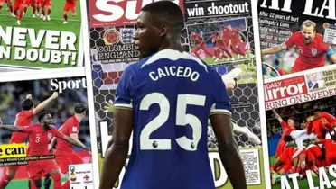 Moises Caicedo was mercilessly criticized by the British media.