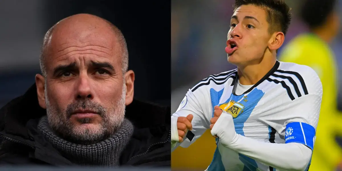 Pep Guardiola could have new plans for Claudio Echeverri.