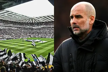 Pep Guardiola gave a shocking surprise with his line up to against Newcastle in St. James' Park.