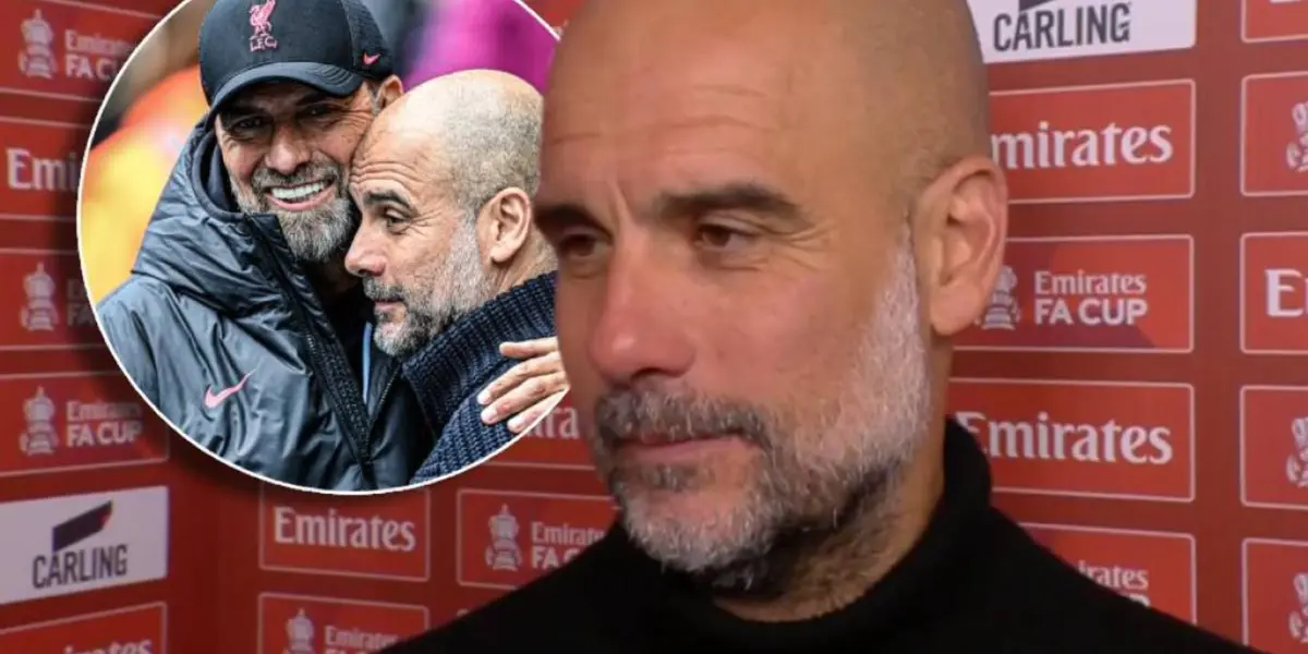 Pep Guardiola reacted to the Jürgen Klopp's Liverpool exit announcement.