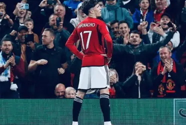 The Argentine player led the attack of his team against Crystal Palace