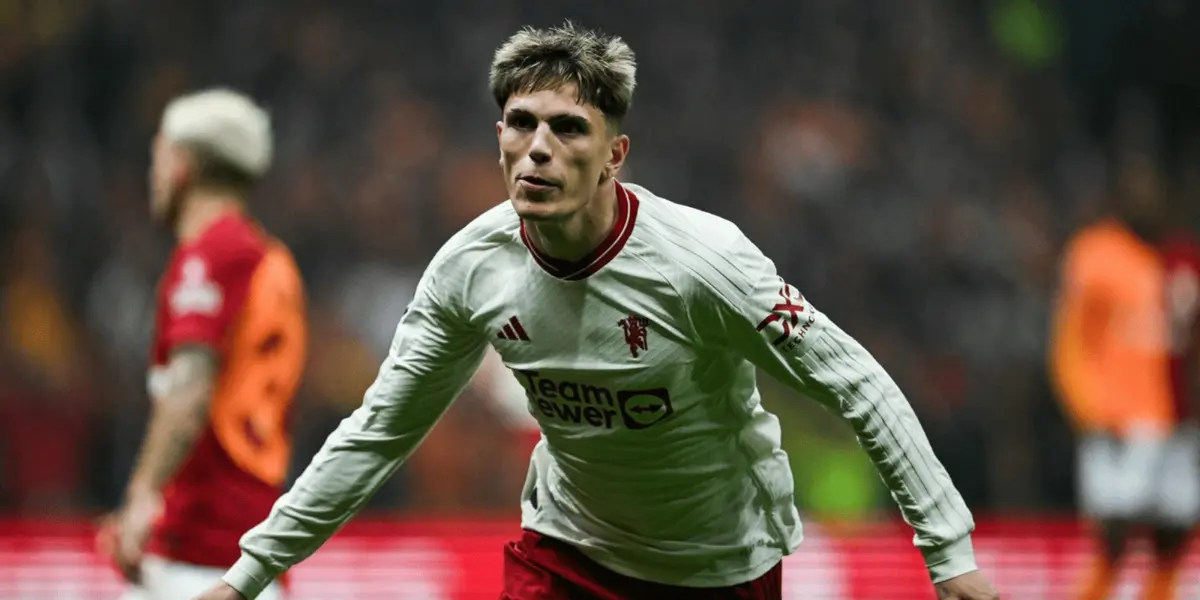 The Argentine winger opened the scoring for Manchester United against Galatasaray