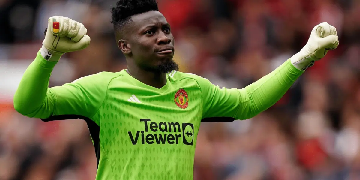 The Cameroonian goalkeeper shined in the United's win against the Hatters