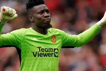 The Cameroonian goalkeeper shined in the United's win against the Hatters
