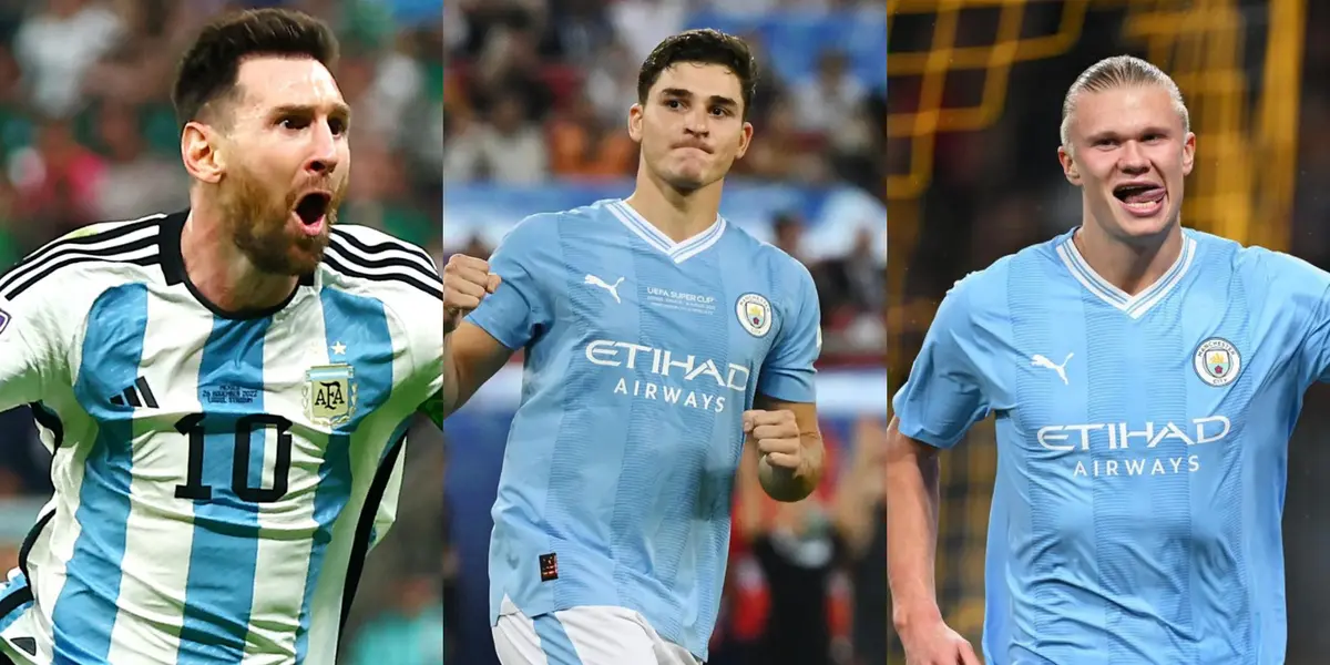 The Catalan coach spoke to the media about the Argentine striker