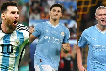 The Catalan coach spoke to the media about the Argentine striker