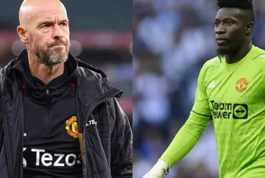 More problems in Old Trafford, the last Ten Hag’s disagreement with Andre Onana