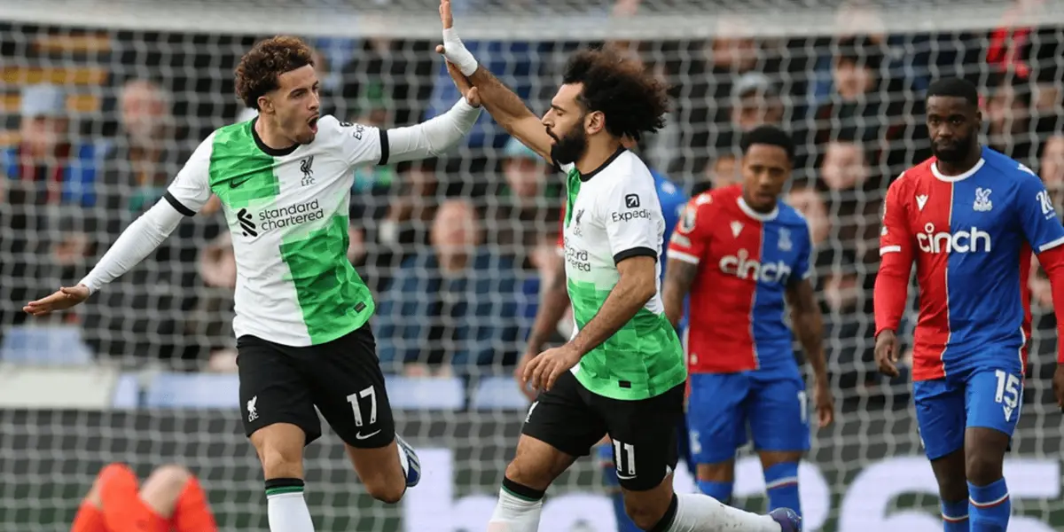 The Egyptian player was crucial in the Reds’ visit to Crystal Palace