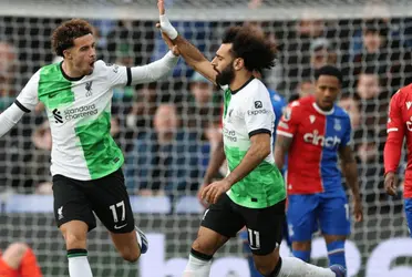 The Egyptian player was crucial in the Reds’ visit to Crystal Palace
