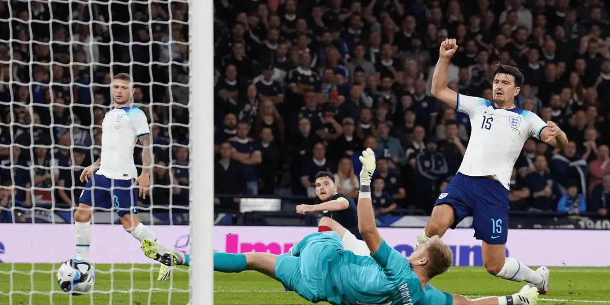 (VIDEO) Harry Maguire was again criticized for this action on Scotland’s goal