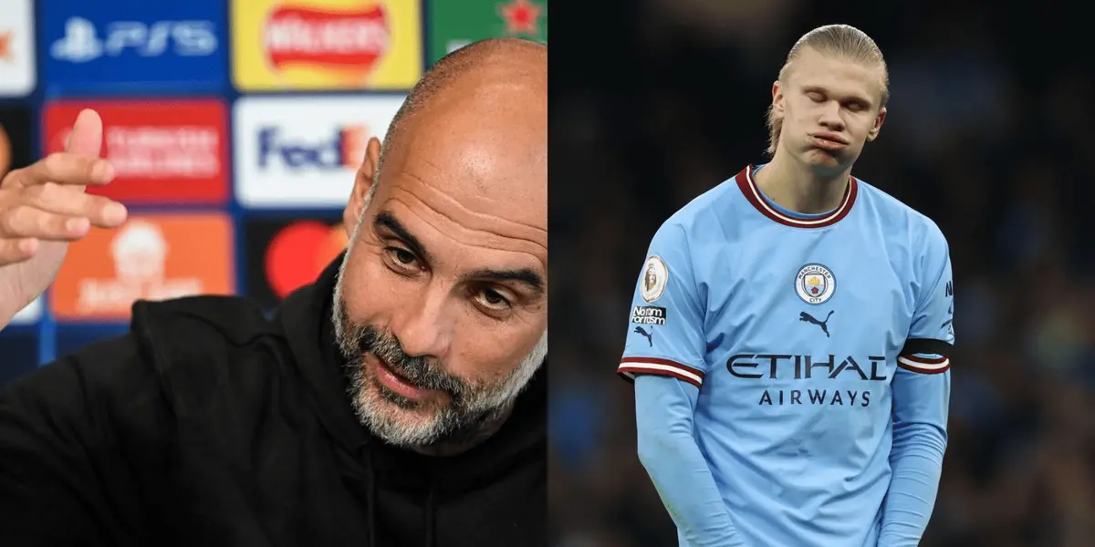 The Manchester City boss can’t hide he's totally delighted by this player