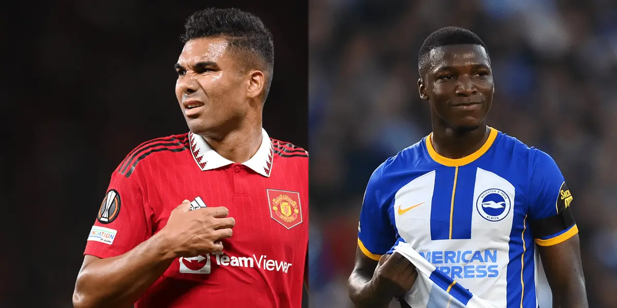While United paid £70 million for Casemiro, what Brighton is asking for Moises Caicedo