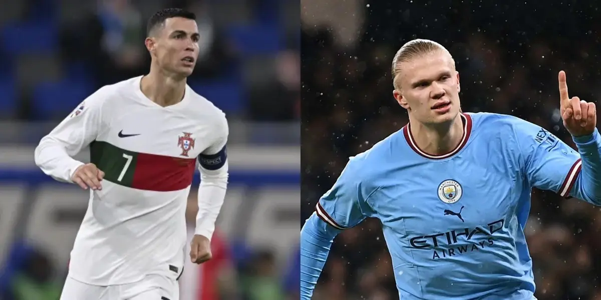 The Norwegian player puts pressure on the Portuguese to be considered the best in Premier League history.