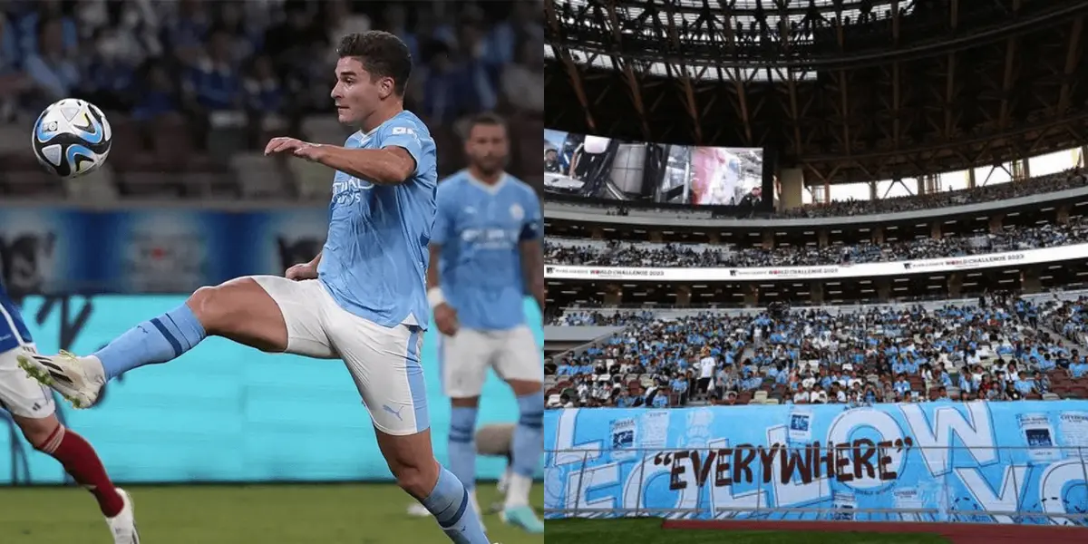 The player received the love of the Citizen fans in the Manchester City preseason Asia Tour