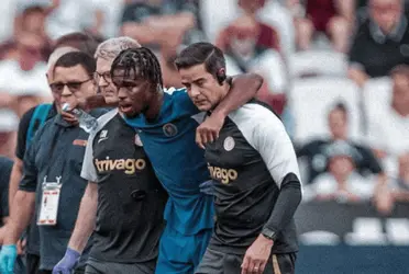 The player would be out of the pitch for more than a month