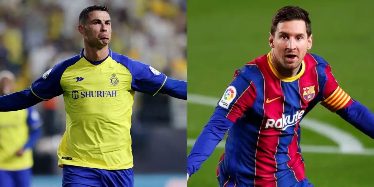 A huge gap, what Cristiano Ronaldo is doing while Messi arrives in the MLS.