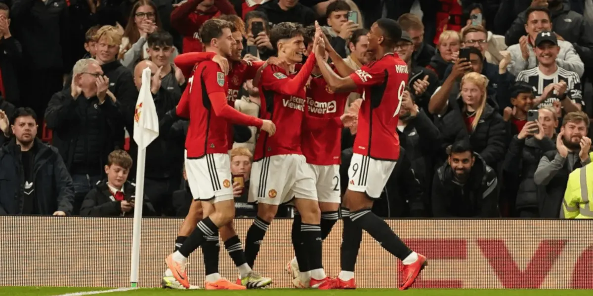 The Red Devils trashed the Eagles in the third round of the Carabao Cup